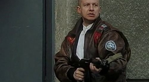 Bogusław Linda w filmie Psy, reż. W. Pasikowski