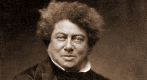 Aleksander Dumas, ojciec, fotografia Nadara, 1855
