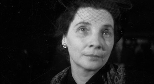 Ewa Szelburg-Zarembina na zjeździe delegatów Związku Zawodowego Literatów Polskich w Szczecinie w 1949 roku