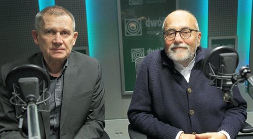 Piotr Dzięcioł i Michał Kwieciński opowiadali w Dwójce o twórczym wkładzie producenta w dzieło kinematograficzne