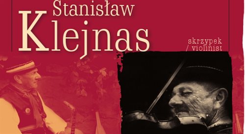Fragment okładki płyty poświęconej Stanisławowi Klejnasowi