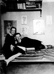 Maria i Józef Czapscy. Paryż, 1929