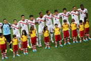 Reprezentacja Kostaryki przed meczem z Holandią 