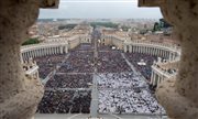 Tłumy pielgrzymów na kanonizacji Jana Pawła II i Jana XXIII