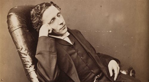 Lewis Carroll na autoportrecie, ok. 1875 r.