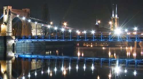 Most Grunwaldzki - jedna z wizytówek Wrocławia