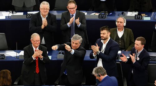 Antonio Tajani, nowy przewodniczący Parlamentu Europejskiego