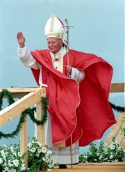 Jan Paweł II na wzgórzu 