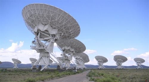 Radioteleskop, Socorro, New Mexico, USA