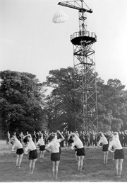 Trening sportowy żołnierzy 1. Samodzielnej Brygady Spadochronowej. Largo House w Szkocji, 1942-1944