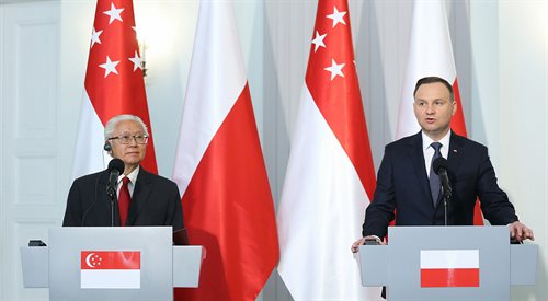 Prezydenci Polski i Singapuru otworzyli forum gospodarcze