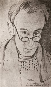 Autoportret Józefa Czapskiego wykonany w Griazowcu 15 listopada 1940 roku.