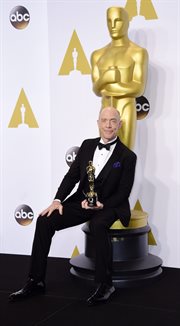 Laureatem Oscara w kategorii najlepszy aktor drugoplanowy został J.K. Simmons za film 
