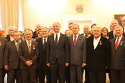 Uroczystość związana z wyróżnieniem pracowników Polskiego Radia S.A. odznaczeniami państwowymi