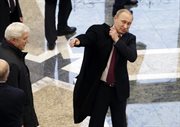 Władimir Putin opuszcza Mińsk