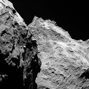 To nie Alpy, to powierzchnia komety!
