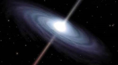 Czarna dziura, która rotuje niemal z prędkością światła 