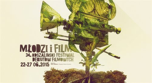 Plakat festiwalu nawiązuje do procesu wchodzenia w zawód filmowca i symbolizuje cykl tworzenia; jego autorem jest nagradzany twórca plakatów polskich i zagranicznych, Tomasz Opasiński