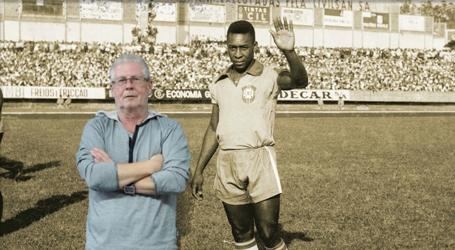 W muzeum Pelego w Santosie odwiedzający mogą uwiecznić się na fotografii z Królem Futbolu