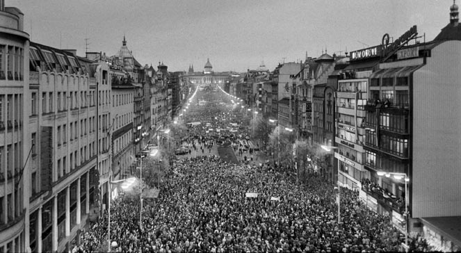 Praga, 20 listopada 1989 r.