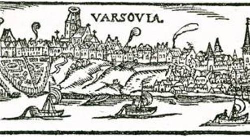 Warszawa po roku 1573 fot. Wikimedia Commons.
