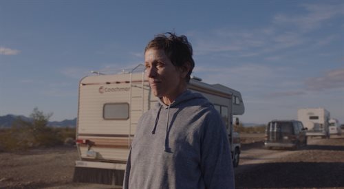 Kadr z Nomadland - obrazu nagrodzonego Oscarem dla najlepszego filmu