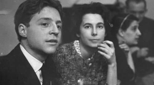 Michele Block podczas VI Konkursu Chopinowskiego w roku 1960