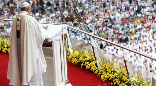 Papież Franciszek na Światowych Dniach Młodzieży