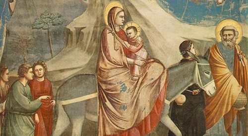 Giotto, Ucieczka do Egiptu