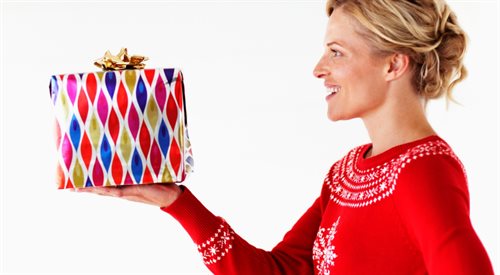 Przy dawaniu świątecznych prezentów ważny jest element zaskoczenia