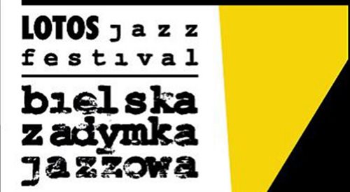 Fragment plakatu zapowiadającego LOTOS Jazz Festival 17. Bielska Zadymka Jazzowa