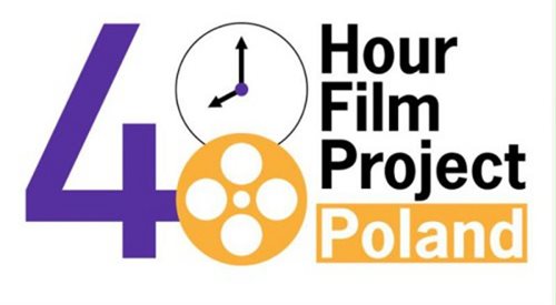 Plakat promujący wrocławską odsłonę Hour Film Project