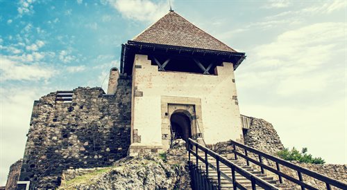 Zamek w Wyszehradzie na Węgrzech