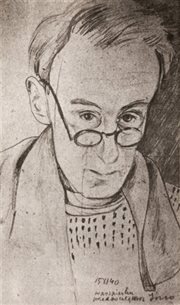 Autoportret Czapskiego wykonany w Griazowcu 15 listopada 1940