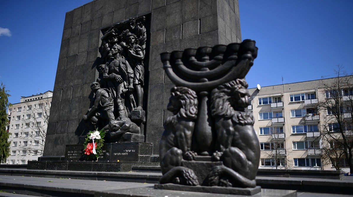 Monument to the Ghetto Heroes in Warsaw