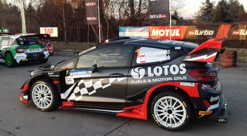 Kajetanowicz jechał w rajdzie Fordem Fiestą WRC