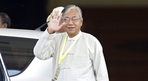 Nowy prezydent Birmy - Htin Kyaw
