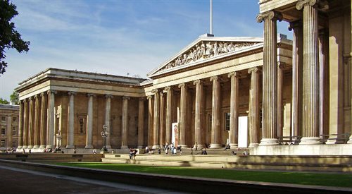 Główne wejście do British Museum