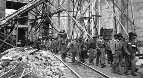 Robotnicy przymusowi w Bremie w 1944 roku