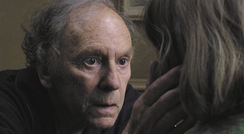 Kadr z filmu Miłość Michaela Hanekego