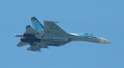 Zdjęcie ilustracyjne (Su-27 Flanker RF-93696  30)
