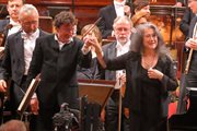 XVII Międzynarodowy Konkurs Pianistyczny im. Fryderyka Chopina.  Martha Argerich i Jacek Kaspszyk - koncert inauguracyjny 