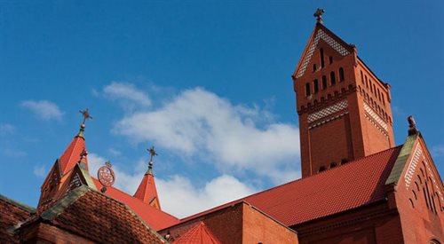 Czerwony kościół w Mińsku, św. św. Heleny i Szymona