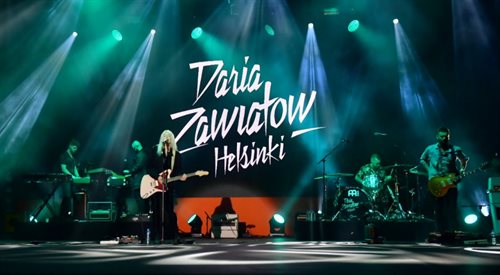 Koncert Darii Zawiałow w ramach Lato z Radiem Festiwal w Pucku