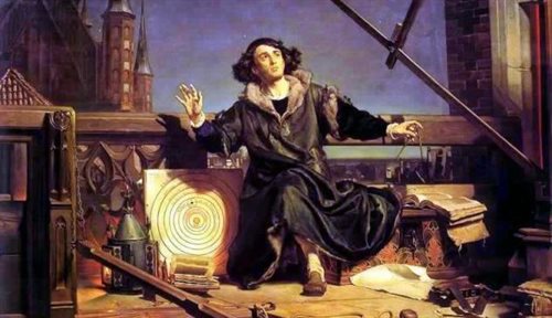 Astronom Kopernik, czyli rozmowa z Bogiem. Obraz Jana Matejki