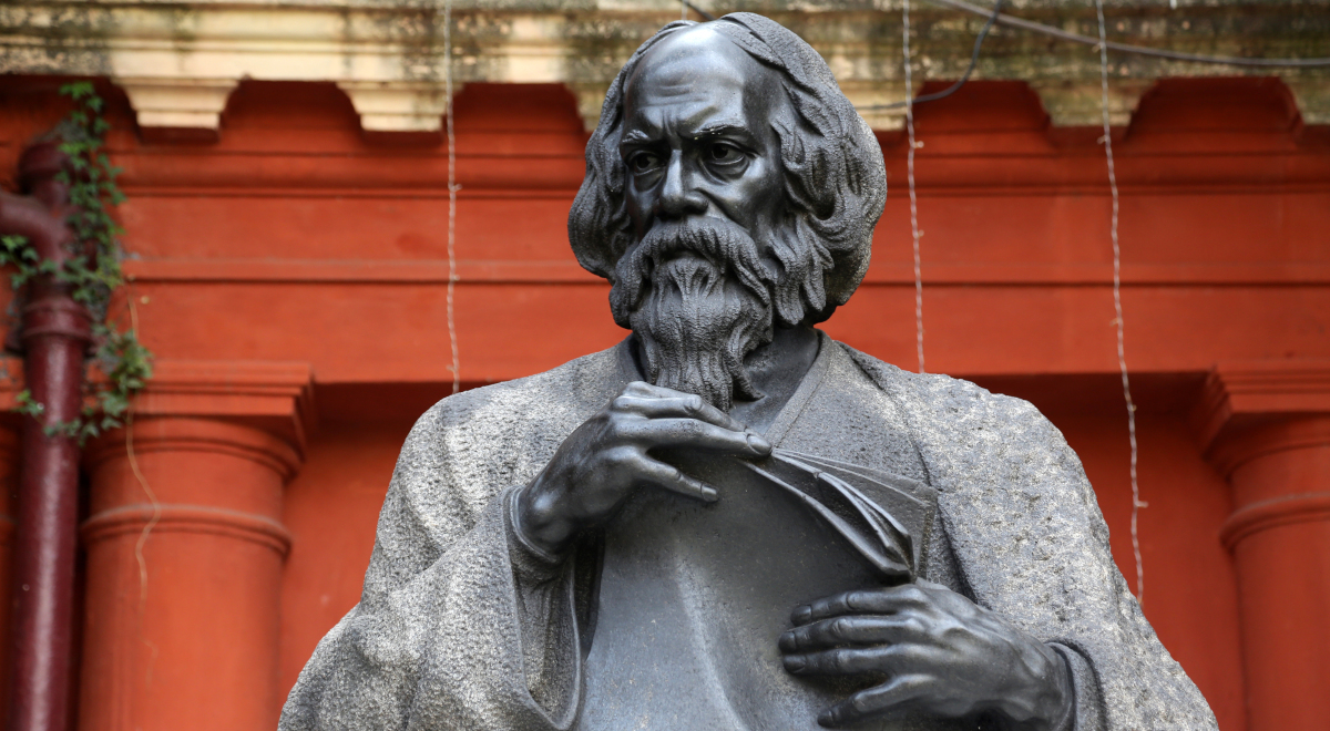Pomnik Rabindranatha Tagore’a w Kalkucie. Fot. Shutterstock