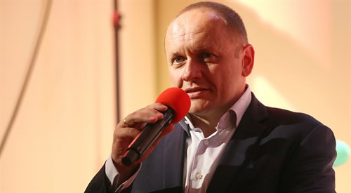 Dyrektor radiowej Jedynki Rafał Porzeziński