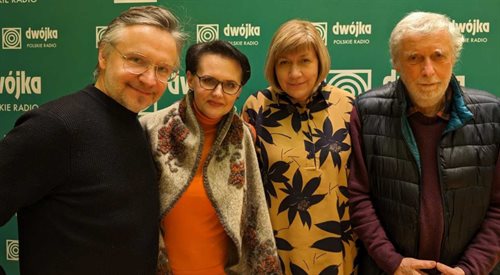 Od lewej: Jacek Hawryluk, Olga Pasiecznik, Urszula Kryger i Wojciech Michniewski
