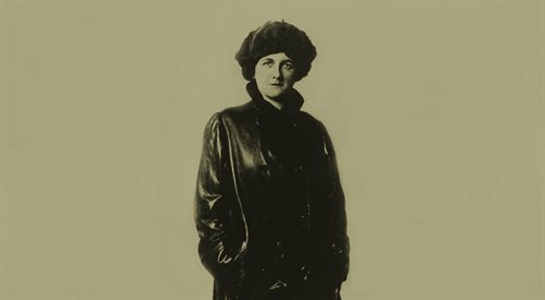 Zdjęcie Marii Antoniny Czaplickiej zamieszczone w jednym z pierwszych wydań My Siberian Year