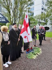 Uroczystość z okazji 105. rocznicy odzyskania przez Gruzję niepodległości „Pod znakiem św. Jerzego i Orła Białego”